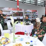 Kasad meninjau secara langsung Stadion Merdeka Jombang, Jumat (20/05/2022), (Foto: V24/AL)