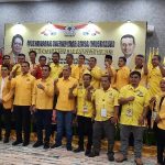 Partai Golkar di Kabupaten Labuhanbatu Selatan, Jumat (20/05/2022), (Foto: V24/AL)