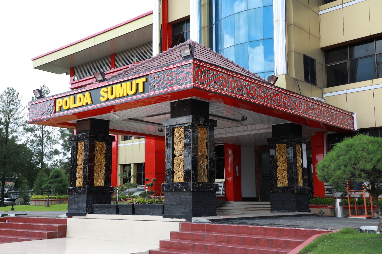 Polda Sumatera Utara Mendukung Kebijakan Strategis Presiden Jokowi, Sabtu (21/05/2022), (Foto: V24/M.anwar)