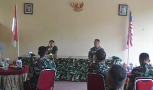 Kegiatan Tim Audit Kinerja Itjen TNI Meliputi Pemeriksaan Materil Secara Nyata, Senin (23/05/2022), (Foto: V24/AL)