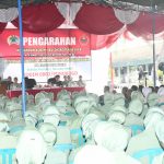 Danrem Bersama Ketua Persit Memberikan Arahannya Kepada Seluruh Prajurit, Senin (23/05/2022), (Foto: V24/AL)