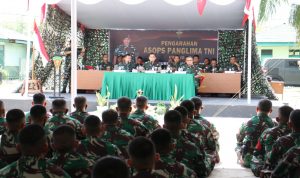 Kegiatan Tersebut Diawali dengan Apel Pengecekan Personel, Selasa (24/05/2022), (Foto: V24/AL)