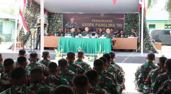 Kegiatan Tersebut Diawali dengan Apel Pengecekan Personel, Selasa (24/05/2022), (Foto: V24/AL)