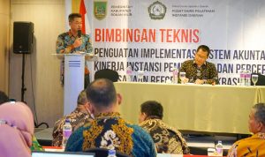 Pusat Sains Pelatihan Instansi Daerah Melalui Diklat Centre Aparatur Daerah, Selasa (24/05/2022), (Foto: V24/AL)