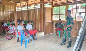 SD Inpres Fafinimbo di Kampung Tatakra, Selasa (24/05/2022), (Foto: V24/AL)