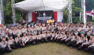 Kegiatan Gladi Wirottama ini Diikuti Oleh Seluruh Siswa SIP Angkatan 51 2022, Rabu (25/05/2022), (Foto: V24/AL)