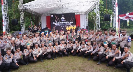 Kegiatan Gladi Wirottama ini Diikuti Oleh Seluruh Siswa SIP Angkatan 51 2022, Rabu (25/05/2022), (Foto: V24/AL)