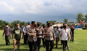 Kapolda Sumut, Irjen Pol RZ Panca Putra Simanjuntak Memberikan Apresiasi, Rabu (25/05/2022), (Foto: V24/AL)