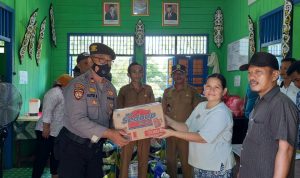Jajaran Polsek Tabang Polres Kutai Kartanegar, Rabu (25/05/2022), (Foto: V24/AL)