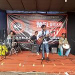 Panggung Terbuka yang Menampilkan Kreatifitas Para Musisi Jalanan, Rabu (25/05/2022), (Foto: V24/AL)
