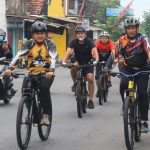 Kegiatan ini Dimulai Pukul 06.30 WIB, Start dari Mapolsek Nglegok, Kamis (26/05/2022), (Foto: V24/Madli)