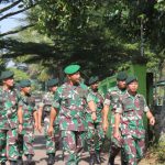 Inspeksi Dilaksanakan Oleh Pussenif dan Dipimpin Brigjen TNI Agus Saepul S.Sos M.M, Jumat (27/05/2022), (Foto: V24/AL)