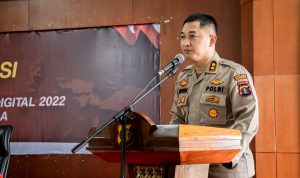 Kegiatan yang dipimpin langsung oleh Kapolres Kutai Kartanegara AKBP Arwin Amrih Wientama, Jumat (27/05/2022), (Foto: V24/AL)