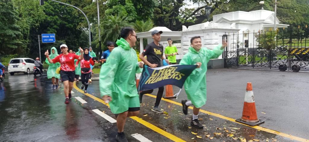 Lomba Dimulai di Lapangan Astrid Kebun Raya Bogor dan Finish di Lapangan Astrid, Sabtu (28/05/2022), (Foto: V24/AL)