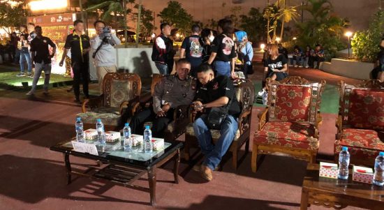 kegiatan Family Gathering Byson Rider’s Independent Pontianak , Sabtu (28/05/2022), (Foto: V24/AL)