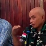 Camat Puring Kencana Berkordinasi Dengan Pak Danramil , Senin (30/05/2022), (Foto: V24/AL)