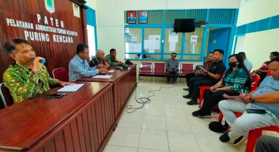 Rapat Koordinasi Kegiatan 17 Agustus 2022 di Desa Sungai Antu, Senin (30/05/2022), (Foto: V24/AL)