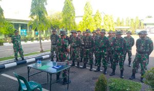 Kodim 0104/Atim menggelar kegiatan Latihan Teknis Teritorial, Selasa (31/05/2022), (Foto: V24/AL)