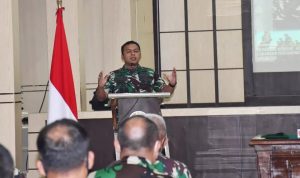 Kolonel Inf Deni Rejeki Menegaskan Pentingnya Terkait Sosialisasi, Selasa (31/05/2022), (Foto: V24/AL)
