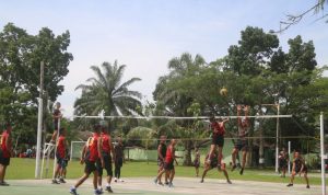 Yonif Raider 100/PS Olahraga Bersama Yonif 8 Marinir Harimau Putih, Selasa (31/05/2022), (Foto: V24/AL)