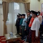 Peringatan Hari Lahir Pancasila Secara Virtual Berdasarkan Surat Edaran, Rabu (01/06/2022), (Foto: V24/AL)