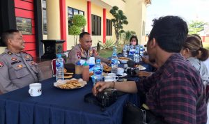 Acara Silaturahmi yang Dilakukan Oleh Satbrimob Polda Kalbar, Selasa (31/05/2022), (Foto: V24/AL)