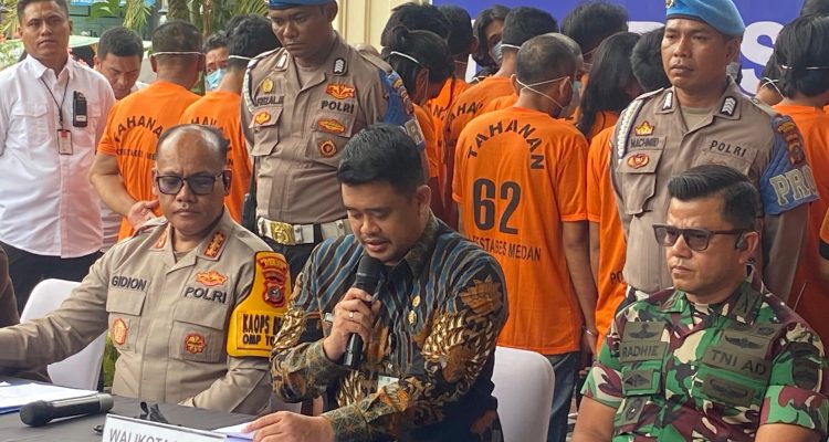 Kompak Berantas Narkoba, TNI-Polri Diapresiasi Walikota Kota Medan