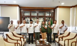 PjSekdaProvsu_Audiensi dengan Ikatan Pemulung Indonesia Sumut 1